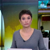 A reação de Sandra Annenberg ao ver uma entrevista muito absurda