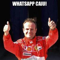 WHATSAPP CAIU!