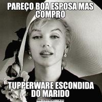 PAREÇO BOA ESPOSA MAS COMPRO TUPPERWARE ESCONDIDA DO MARIDO