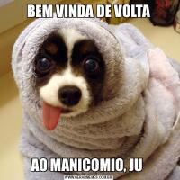 BEM VINDA DE VOLTAAO MANICOMIO, JU 