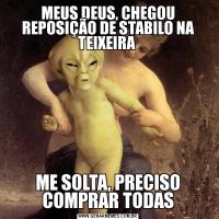 MEUS DEUS, CHEGOU REPOSIÇÃO DE STABILO NA TEIXEIRA ME SOLTA, PRECISO COMPRAR TODAS