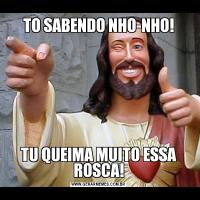 TO SABENDO NHO-NHO!TU QUEIMA MUITO ESSA ROSCA!