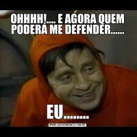OHHHH!.... E AGORA QUEM PODERÁ ME DEFENDER......EU........