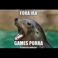 FORA IRAGAMES PORRA