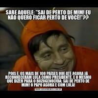 SABE AQUELE: 