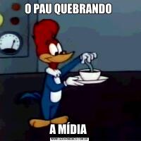 O PAU QUEBRANDO A MÍDIA 