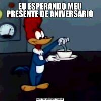 EU ESPERANDO MEU PRESENTE DE ANIVERSÁRIO
