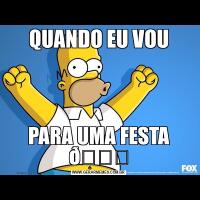 QUANDO EU VOUPARA UMA FESTA 