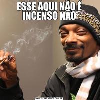 ESSE AQUI NÃO É INCENSO NÃO