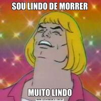 SOU LINDO DE MORRERMUITO LINDO