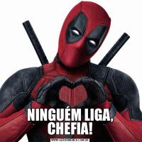 NINGUÉM LIGA, CHEFIA!