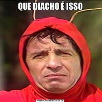 QUE DIACHO É ISSO