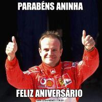 PARABÉNS ANINHAFELIZ ANIVERSÁRIO 