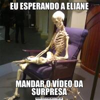 EU ESPERANDO A ELIANEMANDAR O VÍDEO DA SURPRESA