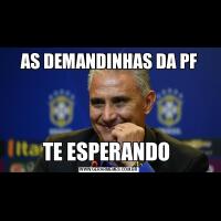 AS DEMANDINHAS DA PFTE ESPERANDO 