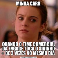 MINHA CARA QUANDO O TIME COMERCIAL DA ENGAGE TOCA O SININHO + DE 3 VEZES NO MESMO DIA 