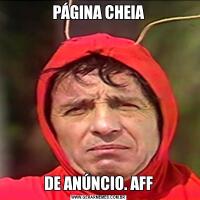 PÁGINA CHEIADE ANÚNCIO. AFF