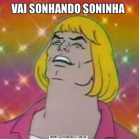 VAI SONHANDO SONINHA