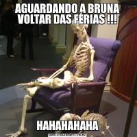 AGUARDANDO A BRUNA VOLTAR DAS FÉRIAS !!!HAHAHAHAHA
