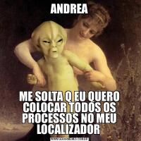 ANDREAME SOLTA Q EU QUERO COLOCAR TODOS OS PROCESSOS NO MEU LOCALIZADOR 