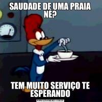 SAUDADE DE UMA PRAIA NÉ?TEM MUITO SERVIÇO TE ESPERANDO