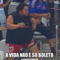 A VIDA NAO É SO BOLETO