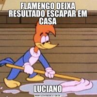 FLAMENGO DEIXA RESULTADO ESCAPAR EM CASALUCIANO