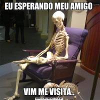 EU ESPERANDO MEU AMIGO VIM ME VISITA..