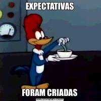 EXPECTATIVASFORAM CRIADAS