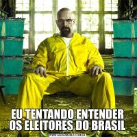 EU TENTANDO ENTENDER OS ELEITORES DO BRASIL