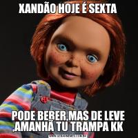 XANDÃO HOJE É SEXTAPODE BEBER,MAS DE LEVE ,AMANHÃ TU TRAMPA KK