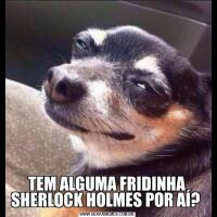 TEM ALGUMA FRIDINHA SHERLOCK HOLMES POR AÍ? 