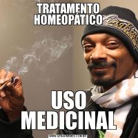 TRATAMENTO HOMEOPÁTICOUSO MEDICINAL