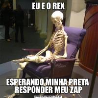 EU E O REXESPERANDO MINHA PRETA  RESPONDER MEU ZAP