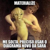 MATERIALIZEME SOLTA, PRECISO USAR O DIAGRAMA NOVO DA SARA