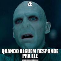 ZEQUANDO ALGUEM RESPONDE PRA ELE