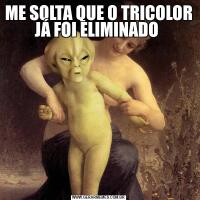 ME SOLTA QUE O TRICOLOR JÁ FOI ELIMINADO 
