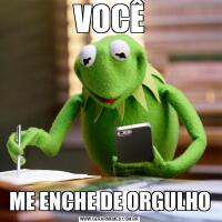 VOCÊME ENCHE DE ORGULHO