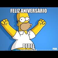 FELIZ ANIVERSÁRIODEDEL