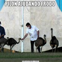 PILON AJUDANDO FRODO 