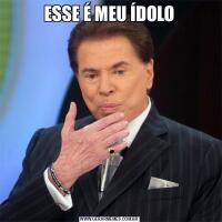 ESSE É MEU ÍDOLO