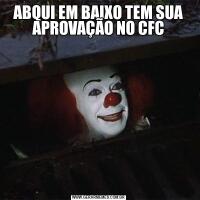 ABQUI EM BAIXO TEM SUA APROVAÇÃO NO CFC