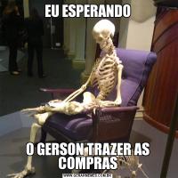 EU ESPERANDOO GERSON TRAZER AS COMPRAS