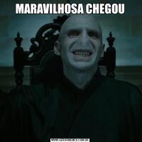 MARAVILHOSA CHEGOU