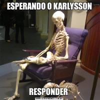 ESPERANDO O KARLYSSONRESPONDER 