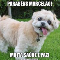 PARABÉNS MARCELÃO!MUITA SAÚDE E PAZ!