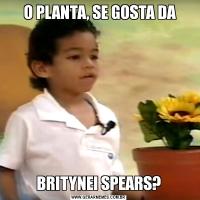  O PLANTA, SE GOSTA DABRITYNEI SPEARS?