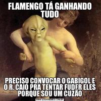 FLAMENGO TÁ GANHANDO TUDOPRECISO CONVOCAR O GABIGOL E O R. CAIO PRA TENTAR FUDER ELES PORQUE SOU UM CUZÃO