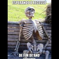 ESPERANDO O RECESSODE FIM DE ANO