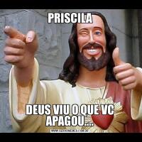 PRISCILADEUS VIU O QUE VC APAGOU....